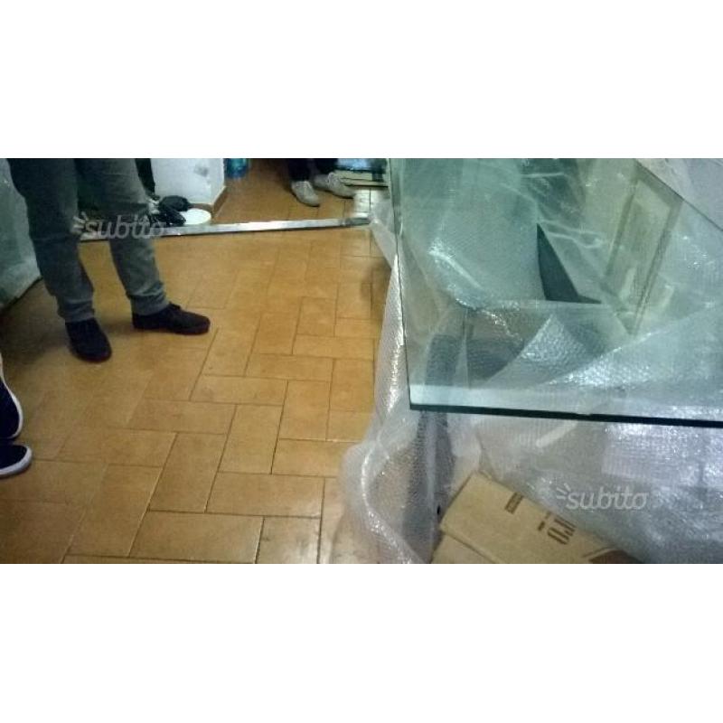 Srivania da ufficio in vetro
