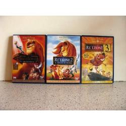Disney: trilogia Re leone 1^ edizione 5 dvd