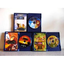 Disney: trilogia Re leone 1^ edizione 5 dvd