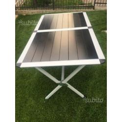Tavolo in alluminio