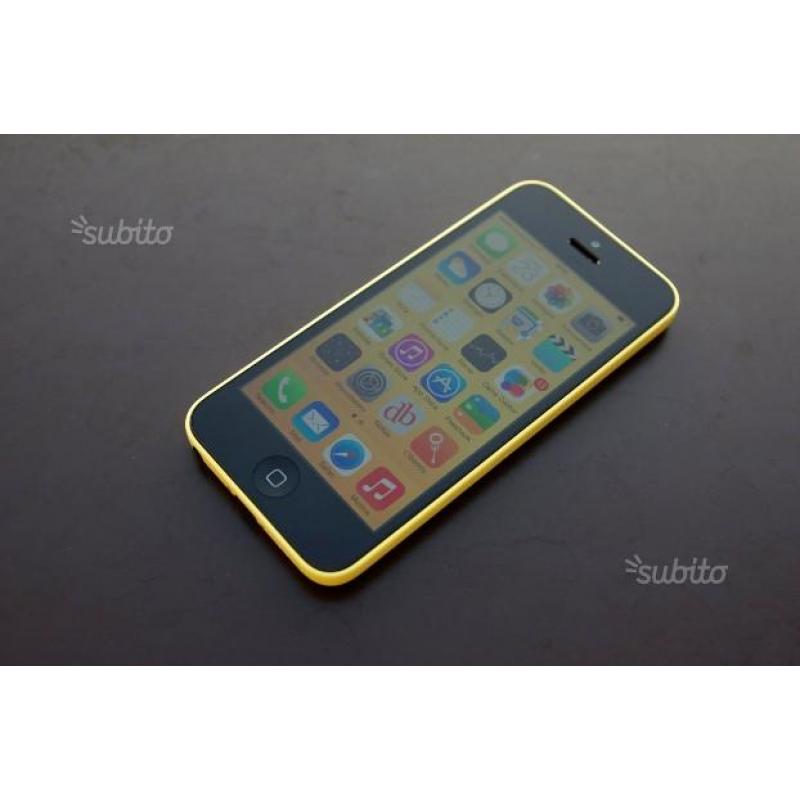 Iphone 5c giallo 16 gb