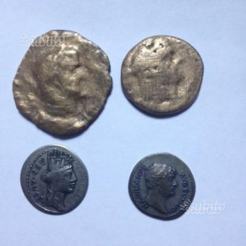 4 Monete Antiche da Identificare
