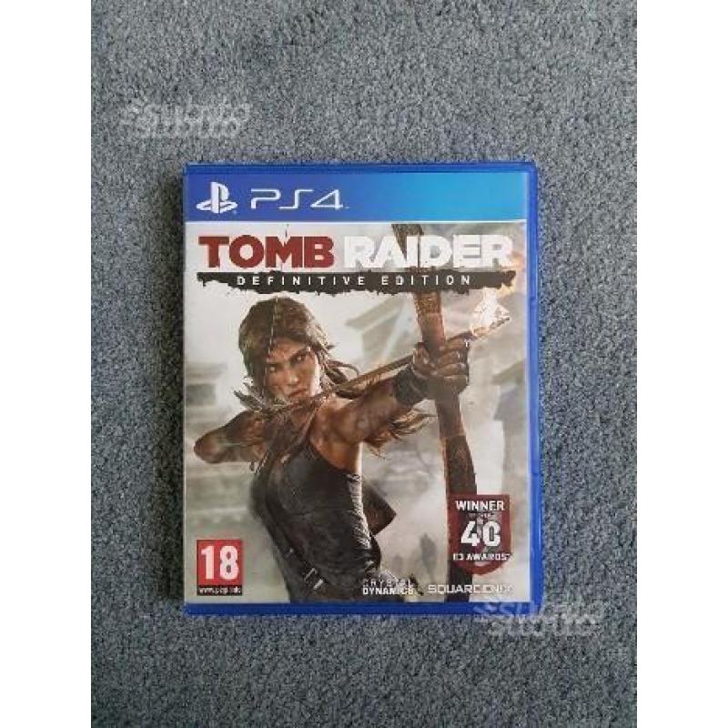 Tomb raider definitive edition Ps4 SEMINUOVO