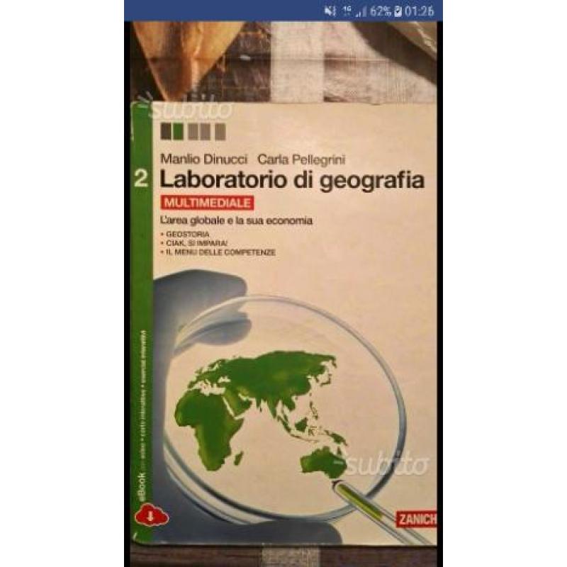 Libro laboratorio di geografia